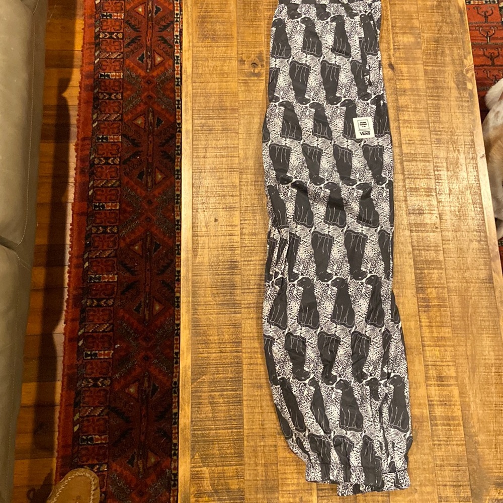 New without tags Opening Ceremony x Vans joggers cat pattern